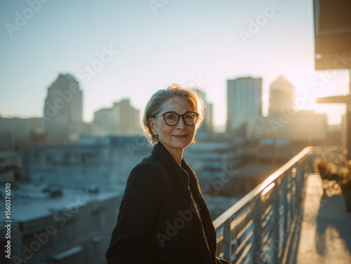 Motivated Senior Innovator Executive Portrait
