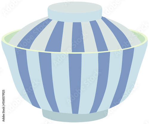 どんぶり 器 ベクター素材