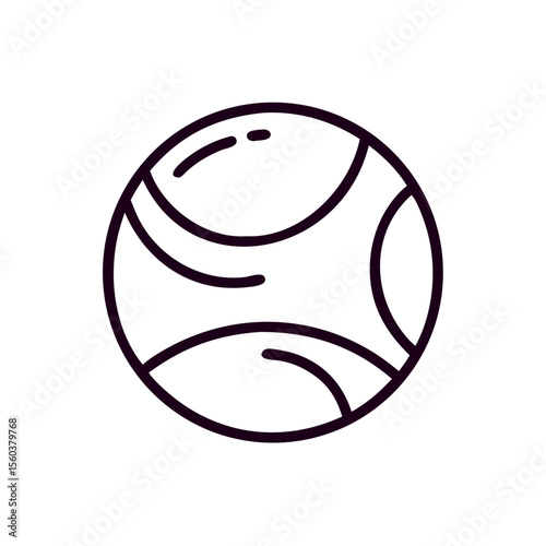 Tennis Ball Icon