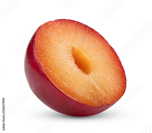 cherry plums isolated on transparent png (Image from camera)