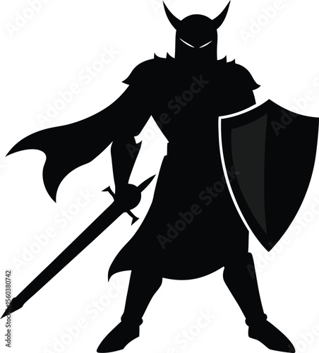 knight with sword
