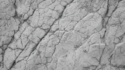 A rough, dry, cracked bark pattern on an old tree, resembling textured ground in a drought-stricken desert