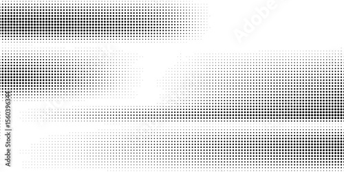 Background with monochrome dotted texture. Polka dot pattern template vector dots pattern
