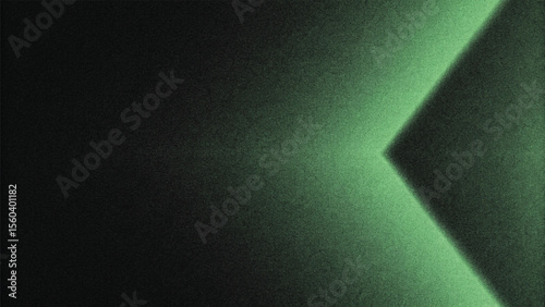 Abstract green and blue squares form a dynamic, bright digital background with a subtle dark texture and illuminating light rays