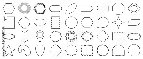 Sale sticker, price tag, starburst, quality mark, sunburst badges, retro stars. price tag, quality mark, shopping labels, special offer, price stickers etc.   Icons for web and mobile app. 