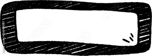 Sketch of an empty chalkboard with faint marks for educational and design use