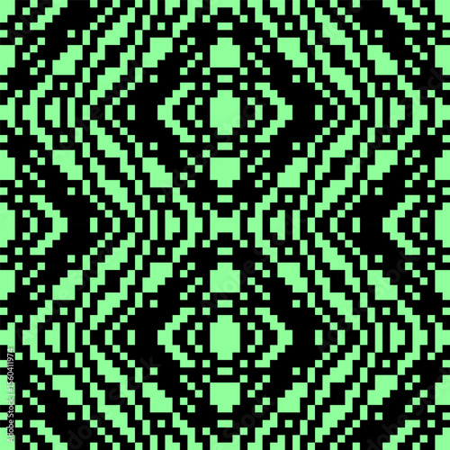 abstract geometric seamless pattern. rectangular pattern.