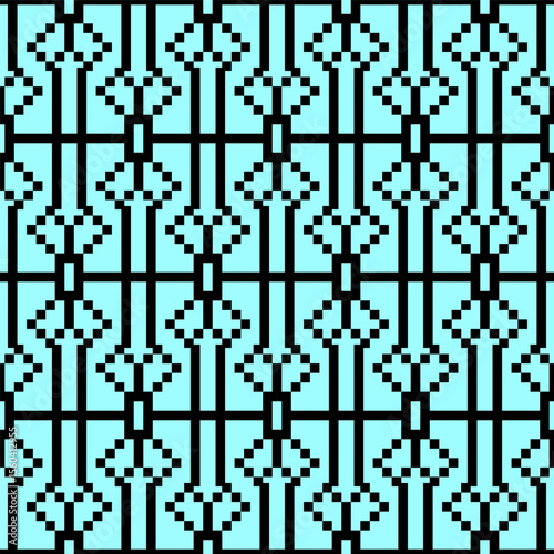 abstract geometric seamless pattern. rectangular pattern.
