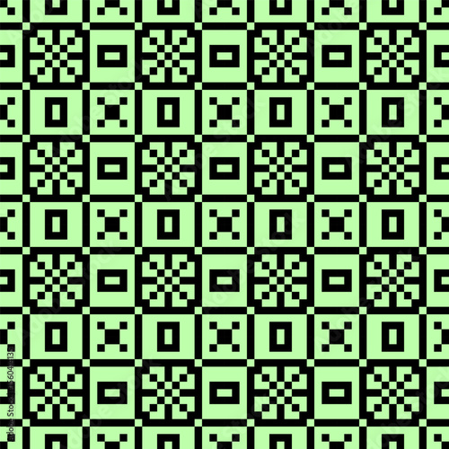 abstract geometric seamless pattern. rectangular pattern.