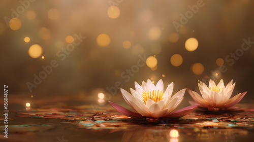 Romantic Valentine's Day Background with Soft Hearts and Space for Love Messages captures the warmth and tenderness of love. Delicate heart shapes float gently across a soft, dreamy backdrop in shades
