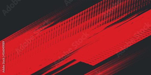 Background, contrast red and black color abstract template for business design. Technology style. You can use it for advertising, sports posters, templates. vector background