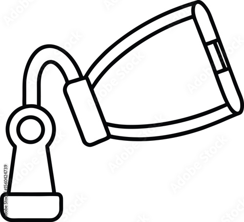  headlamp vector art