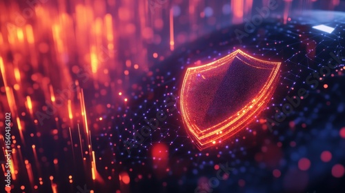Wallpaper Mural Digital Shield Protecting Your Data. Torontodigital.ca