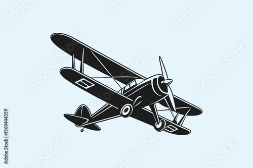 vector illustration of an airplane