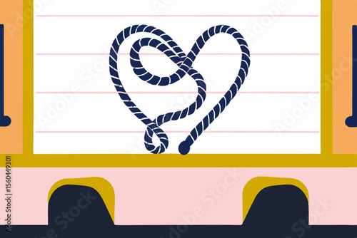 love, heart, valentine, vector, card, illustration, paper, day, symbol, design, sign, letter, romantic, frame, romance, holiday, shape, message, pink, happy, drawing, valentines, art, wedding, envelop