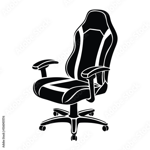 Office armchair and chairs for comfortable workspace furniture design