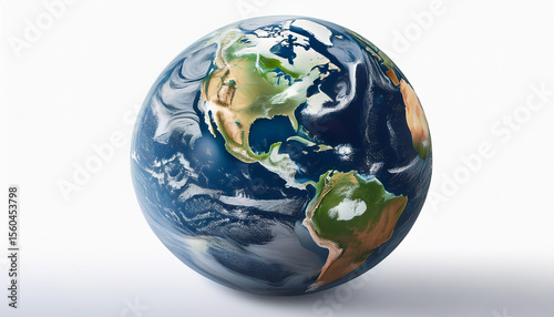 earth globe on transparent background earth globe on white