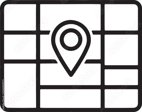 An old wooden door frame on a wall features a black and white target with an arrow, an interior design illustration