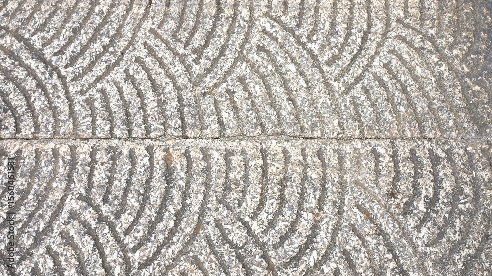 Fototapeta premium carved granite flagstone
