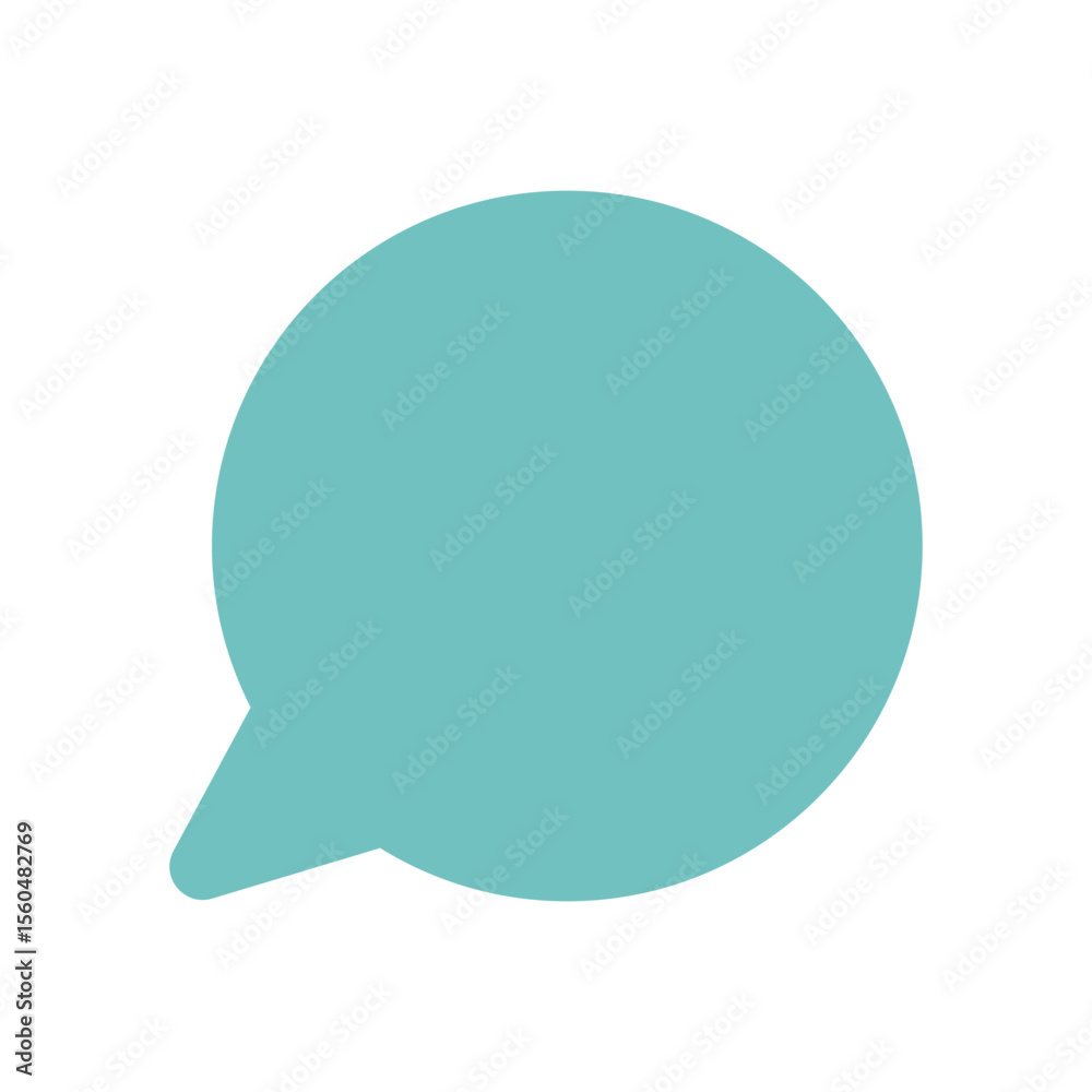 Empty Speech Bubble Vector Icon. Empty Speech Bubble Vector Icon.