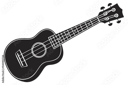 electric guitar vector illustration