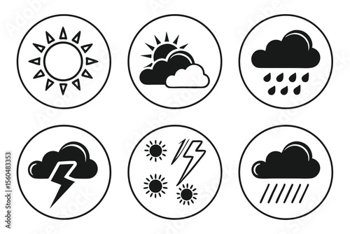set of vector icons