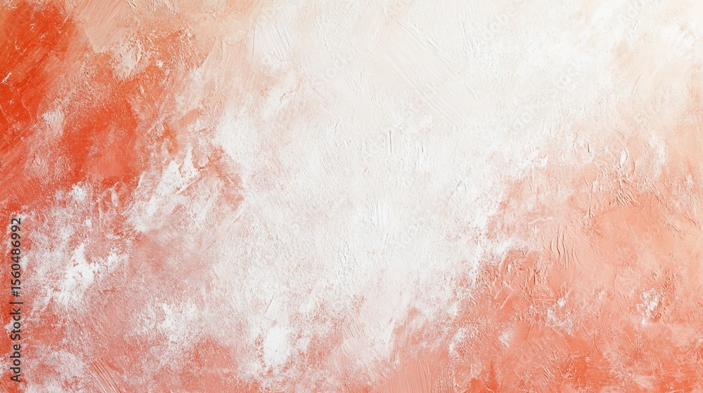 Fototapeta premium Abstract textured background with pale orange and white hues. A swirling, ethereal effect