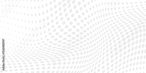 Background with monochrome dotted texture. Polka dot pattern template. vector ilustration
