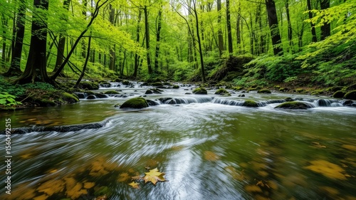 Spring Overflowing Forest - Waterlogged April Woods