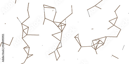 Abstract vector illustration of a broken glass background with a spider crack pattern, symbolizing a shattered concept