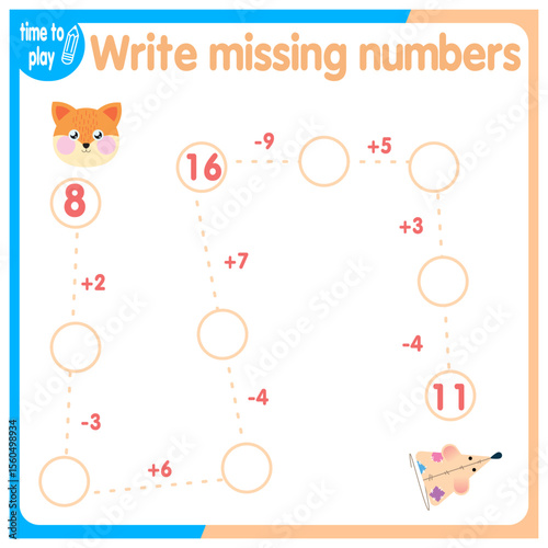 Activities for children. Copy the path. Logical games for children. Vector illustration. Square format of the book funny animals	
