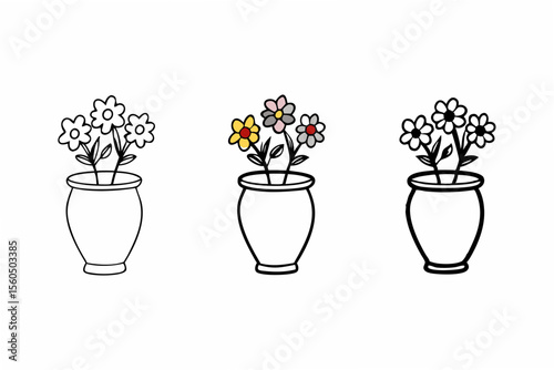 vase with flowers