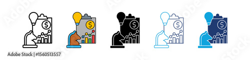 Sales Strategy multiple icon
