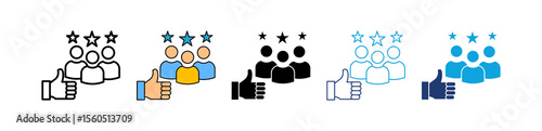 Customer Feedback multiple icon