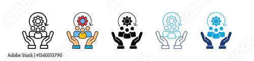 Agile Development multiple icon