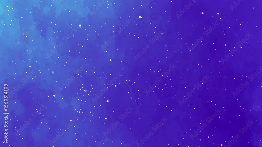 Blue and purple galaxy with white stars suitable for background designs, space themed projects, and fantasy illustrations. Perfect for scifi concepts