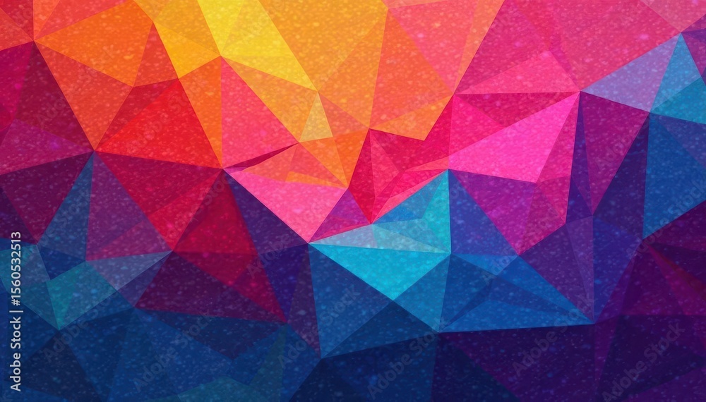 Fototapeta premium Intricate, overlapping geometric shapes in vibrant hues , seamless pattern, pattern, stylish