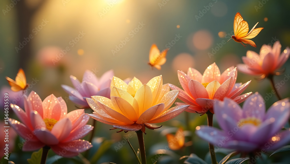 Fototapeta premium Futuristic Data Flow BackgroundAbstract Technology Circuit WallpaperCyber Network Background for Presentations