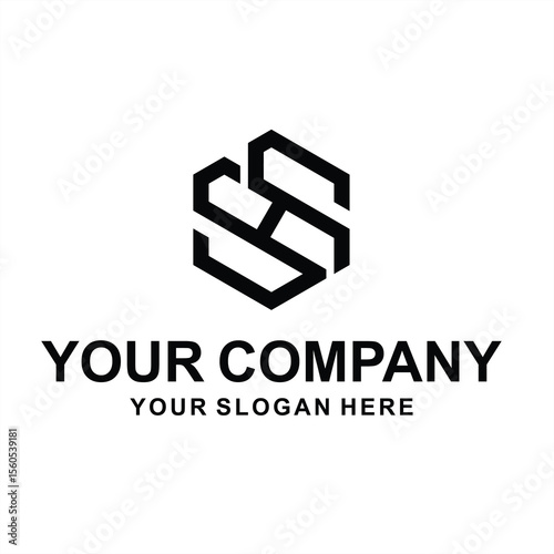 The initials H, SH, HS or HSH are very suitable for use for logos and brand identities