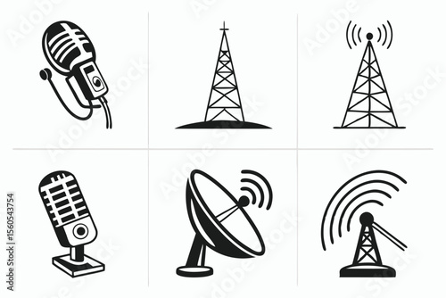 radio antenna icon