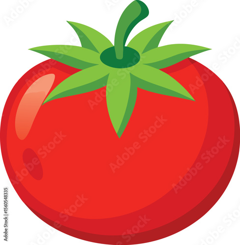 tomato---clean-and-white-background---.eps