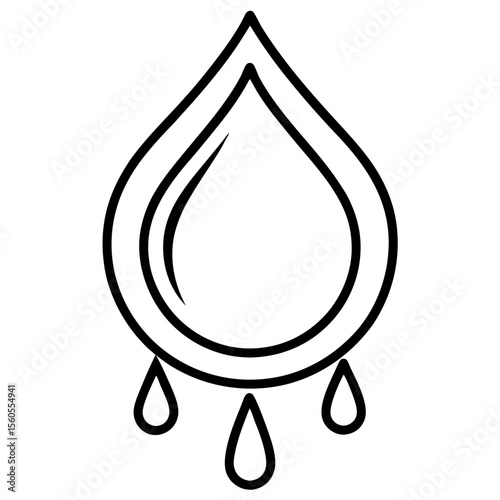 Blood Drip vector for festive designs, posters, cards, and seasonal graphics.