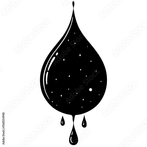 Blood Drip vector for festive designs, posters, cards, and seasonal graphics.