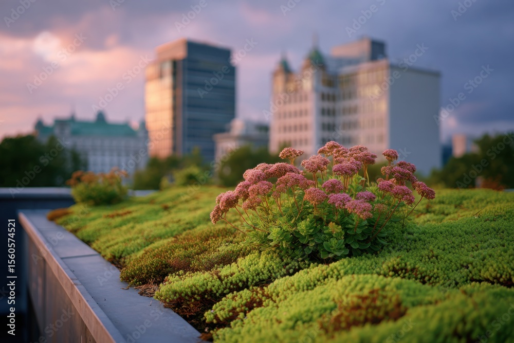 Fototapeta premium Flower No person Summer City Landscape Scene