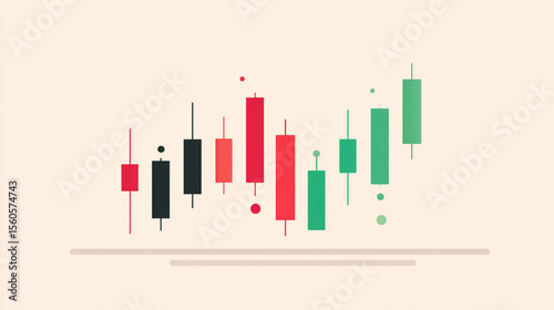 Minimalist Candlestick Chart
