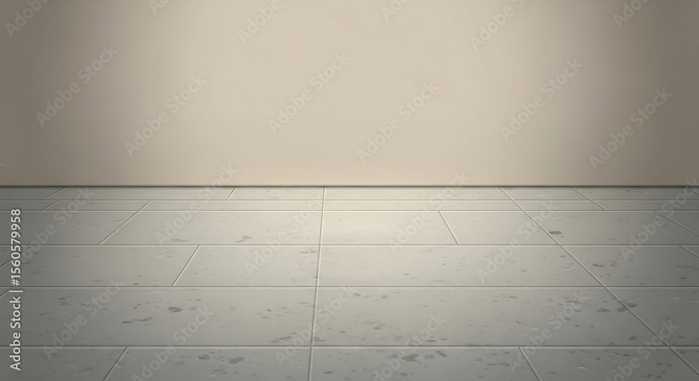 Fototapeta premium Clean tile floor background texture pattern provides a modern interior design element and surface
