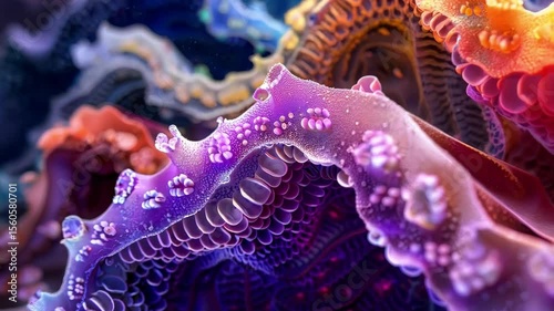 Vibrant underwater coral reef movement showcasing colorful marine life diversity