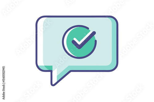 premium vector icon chat bubble message