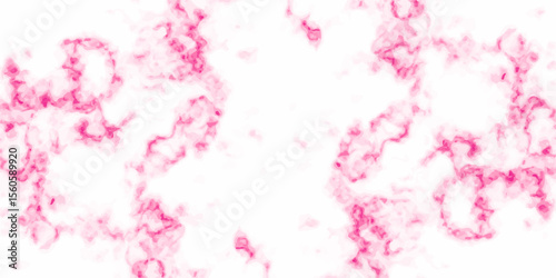 Abstract pink watercolor heart splash for a romantic art design with copy space