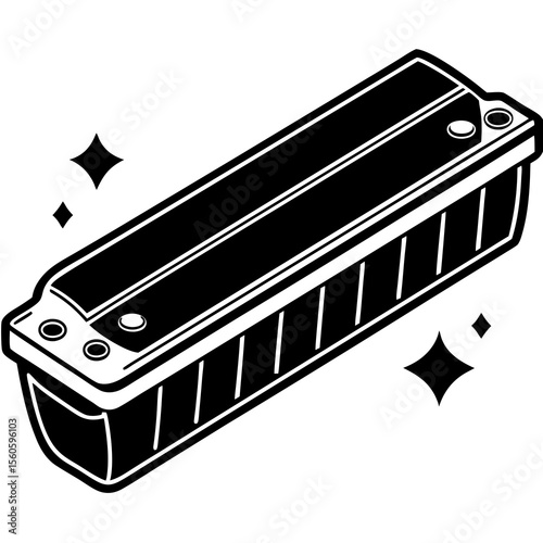 vector illustration of a musical instrument